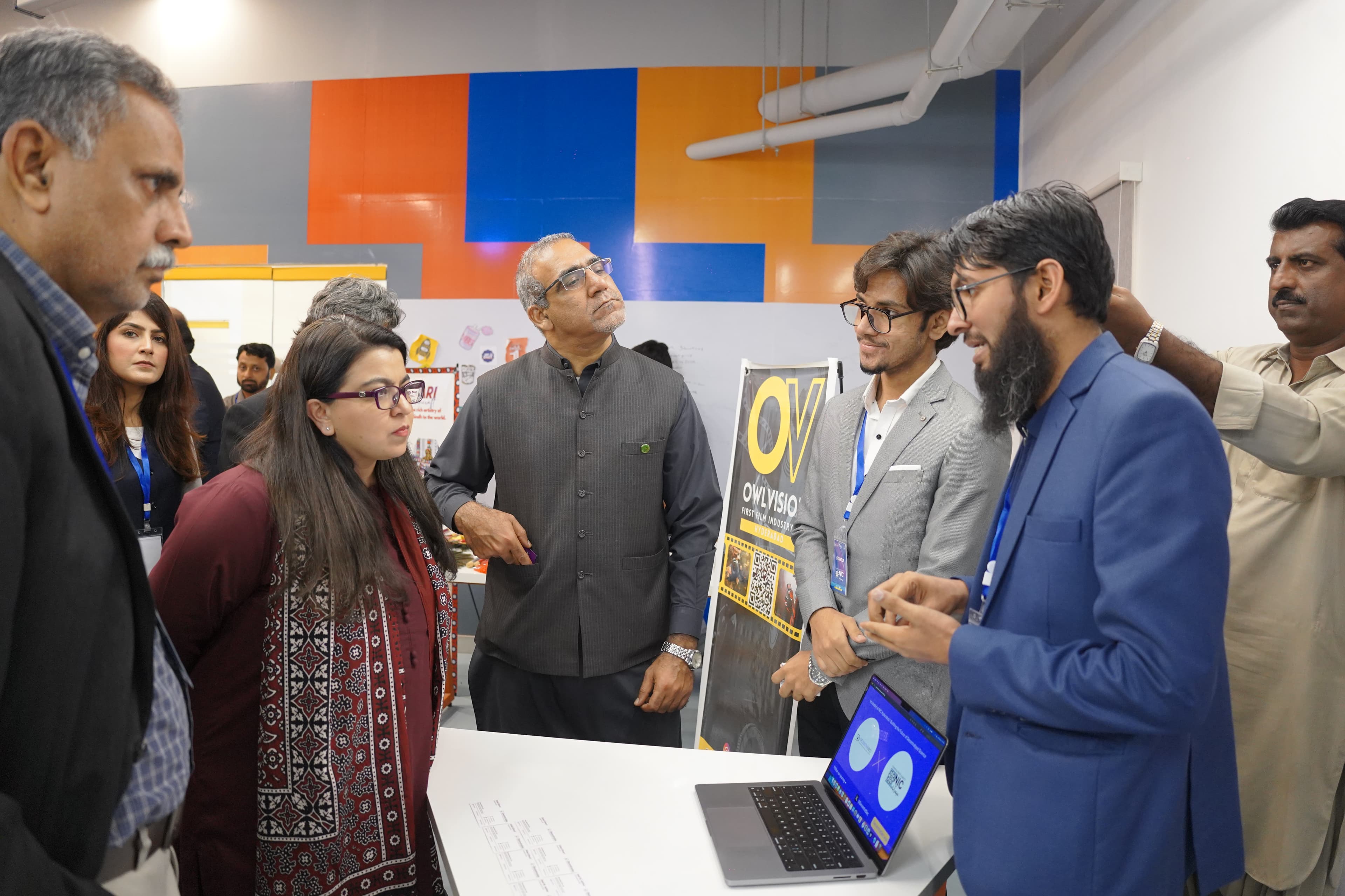 DecentraSec team meeting Pakistan's Federal IT Minister